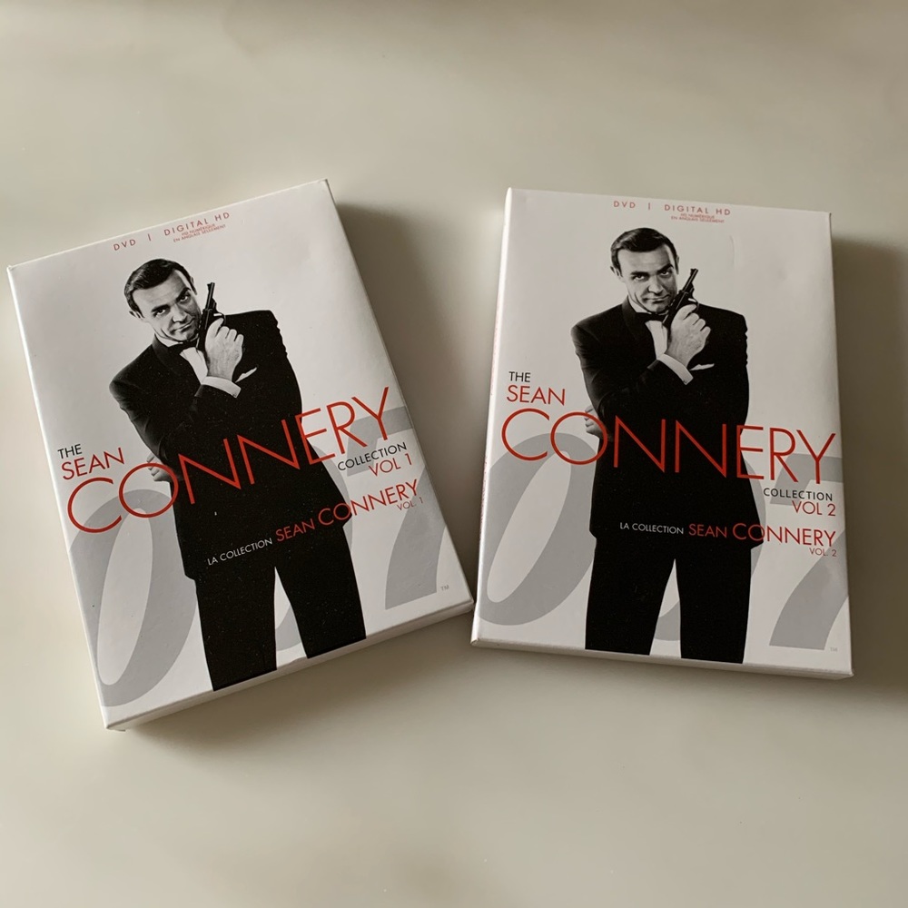 Sean Connery James Bond DVD Collection